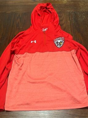 Under Armour St. Louis Hawks Futbol Club Youth Medium 1/4 Zip Hoodie